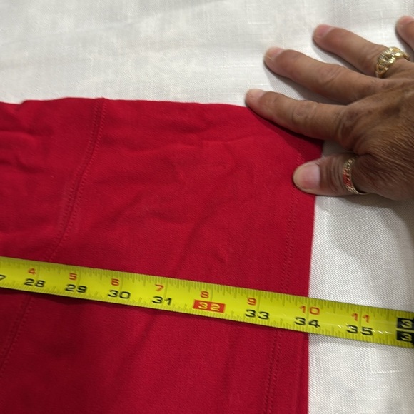 (T6)INC INTERNATIONAL CONCEPTS Women's Sparkly Red Midi Dress with Rhinestones,M - Picture 9 of 11